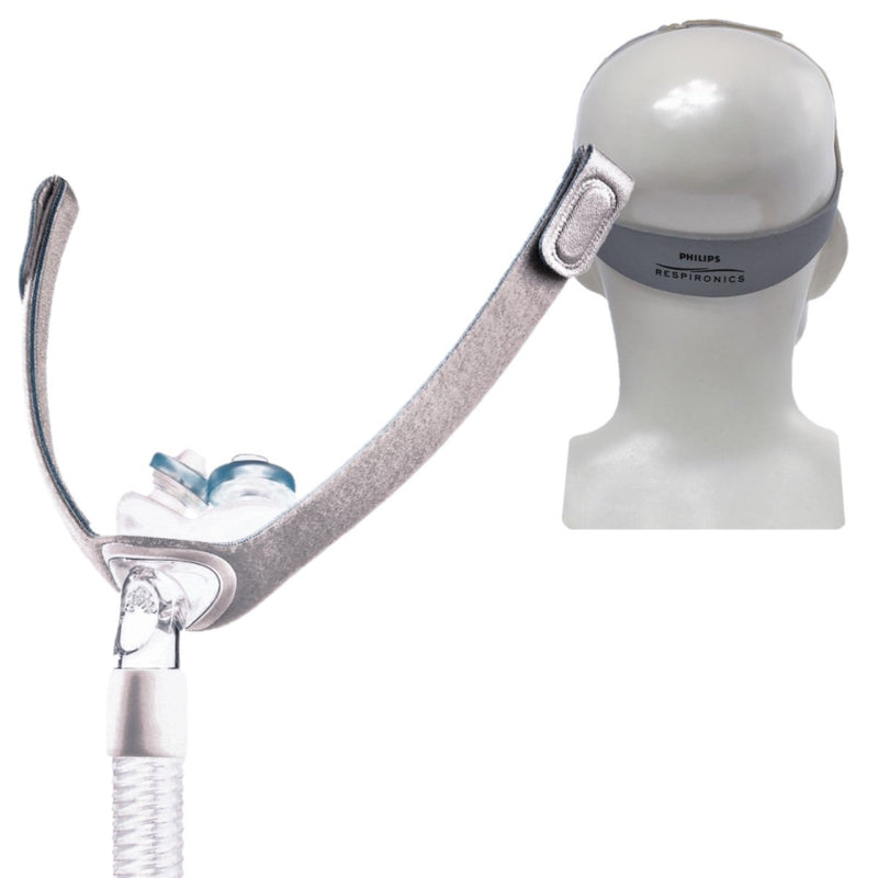 Philips Respironics Nuance Pro Gel - Nasal Pillow Mask with Headgear